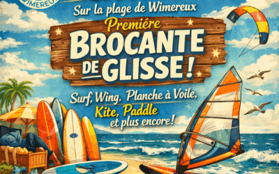 PREMIERE  Brocante de Glisse                                                                   Dimanche 05 Juillet  2026  dés 8h30